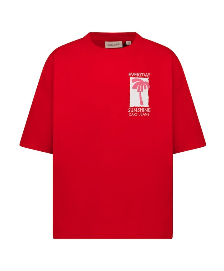 Meisjes T-shirt rood