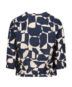 Dames blouse blauw