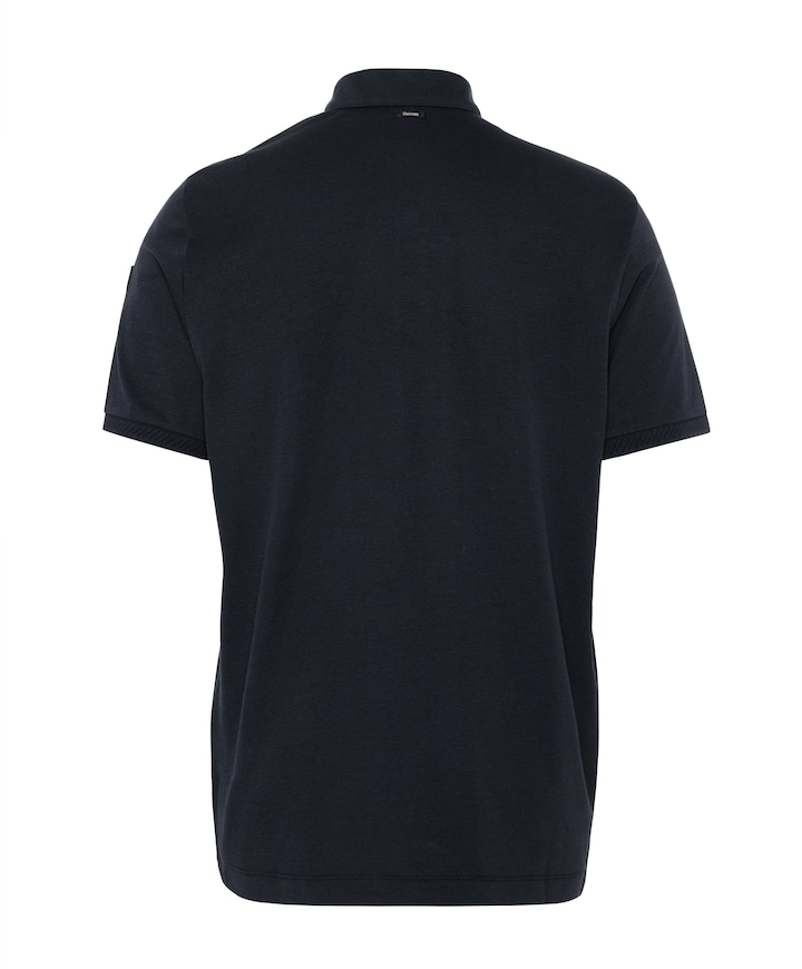 Heren polo blauw