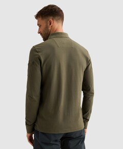 Heren polo groen