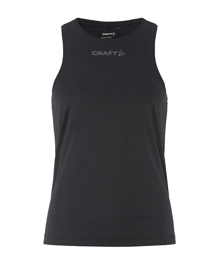 Dames singlet zwart
