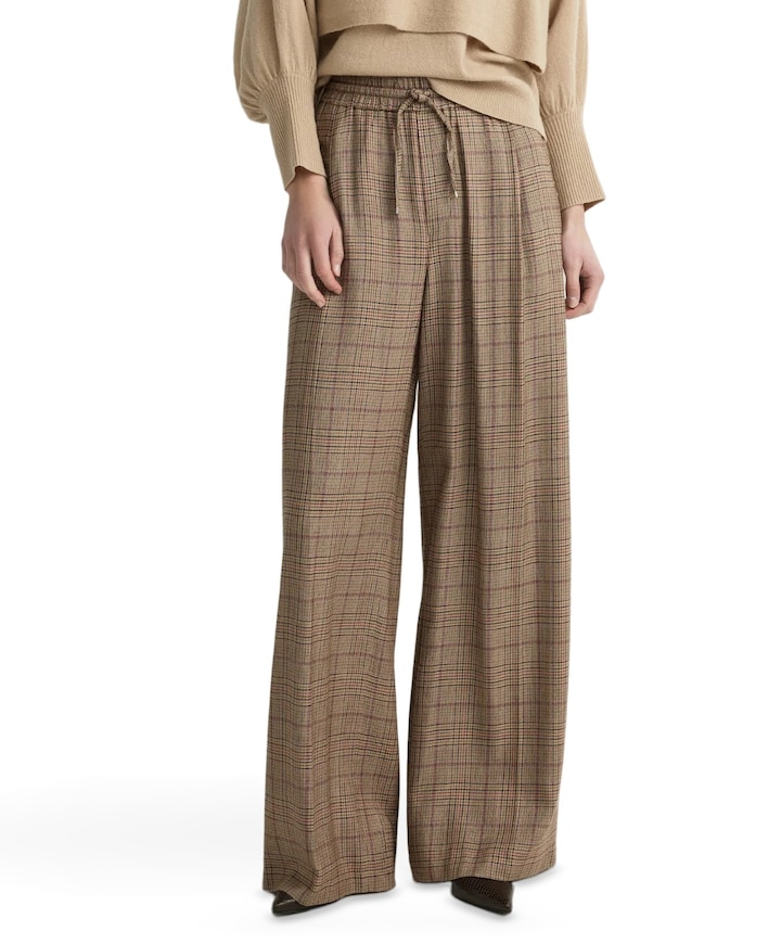 PERLE-32 dames pantalon beige