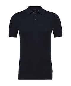 Heren polo blauw