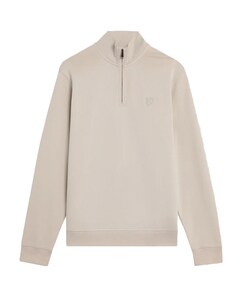 Sweater met rits beige