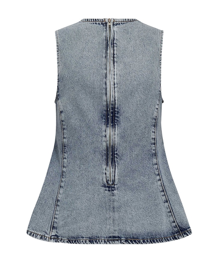 Dames top blauw