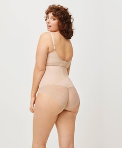 Dames shapewear slip beige