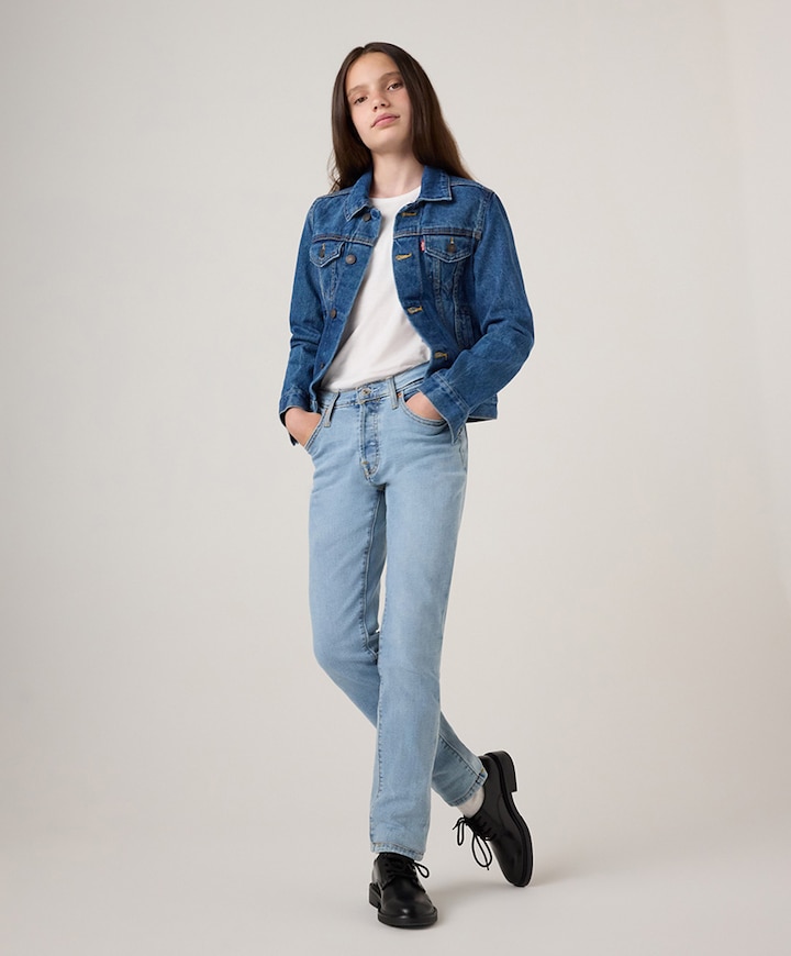 501 original jeans blauw