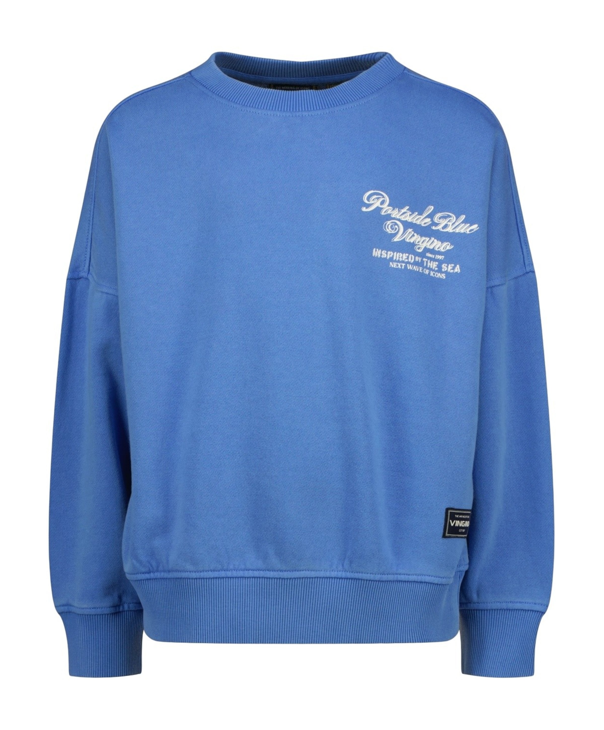 Jongens sweater blauw