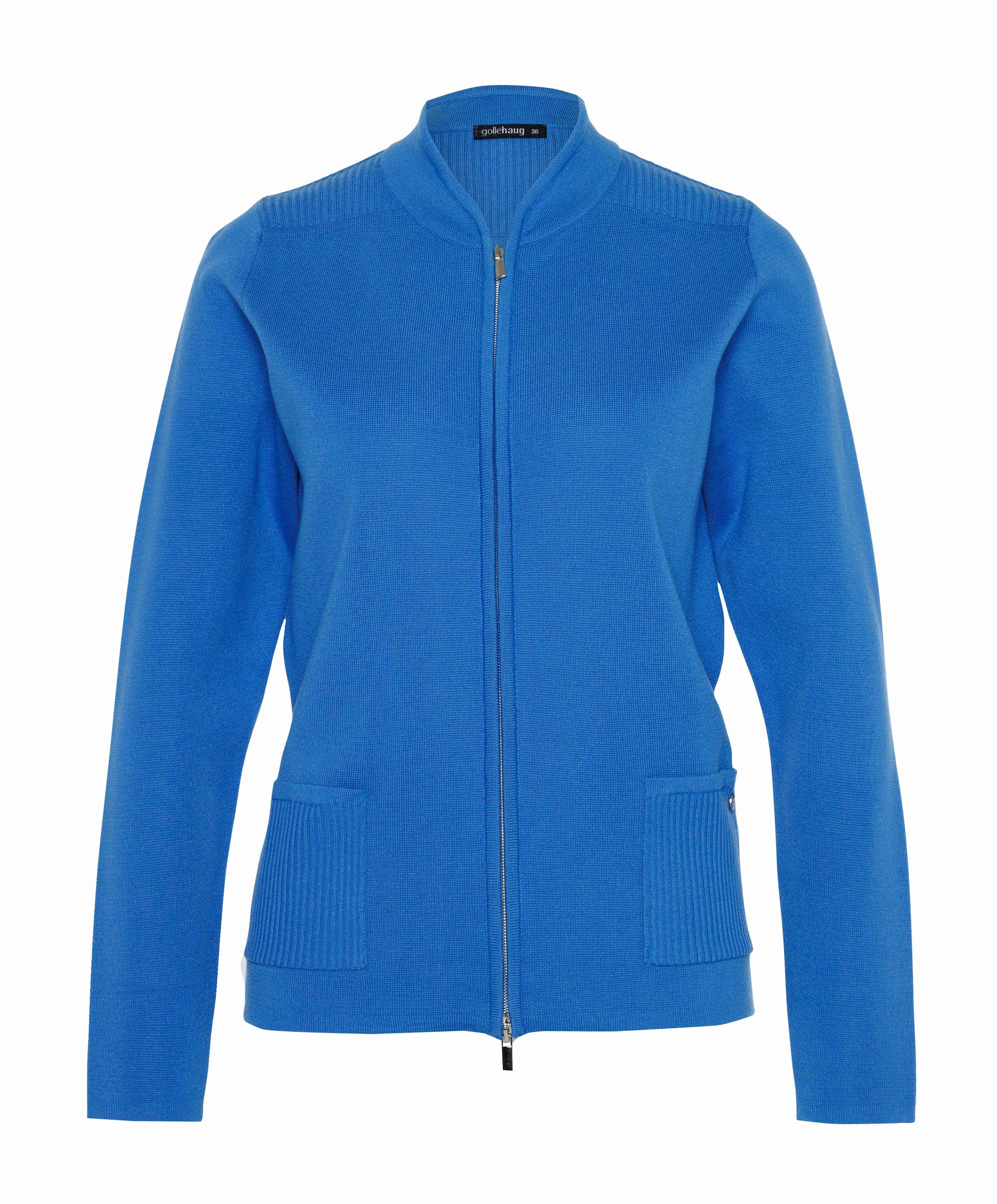 Dames vest blauw