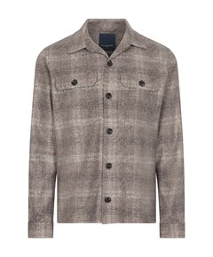 Heren overshirt beige