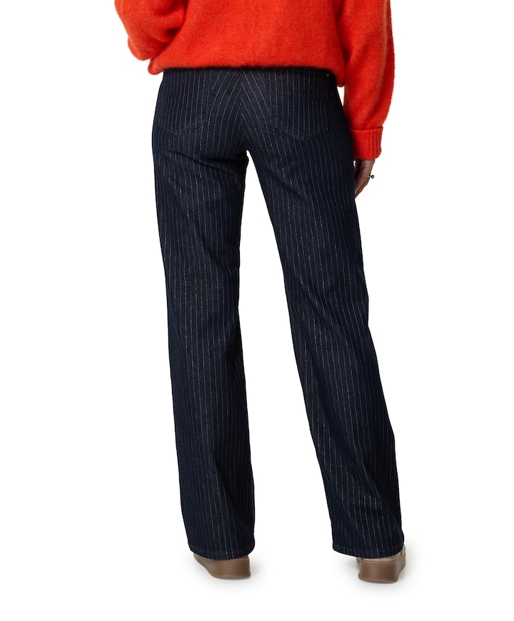 LIZ BELT dames jeans blauw