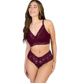 Dames string bordeaux