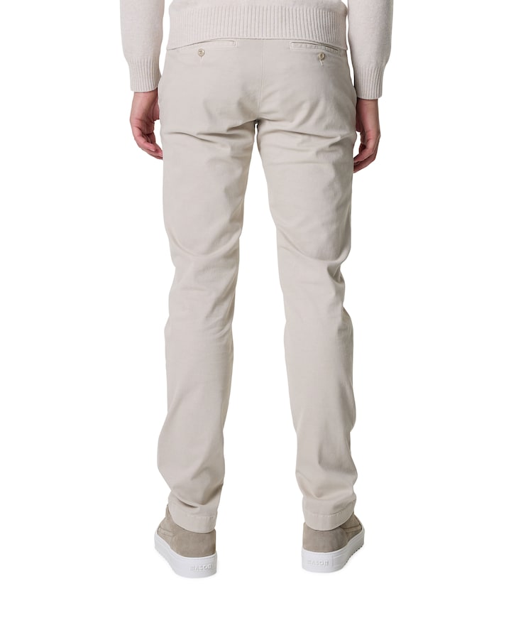 Bobby Slim Fit broek beige