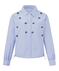 Dames blouse blauw