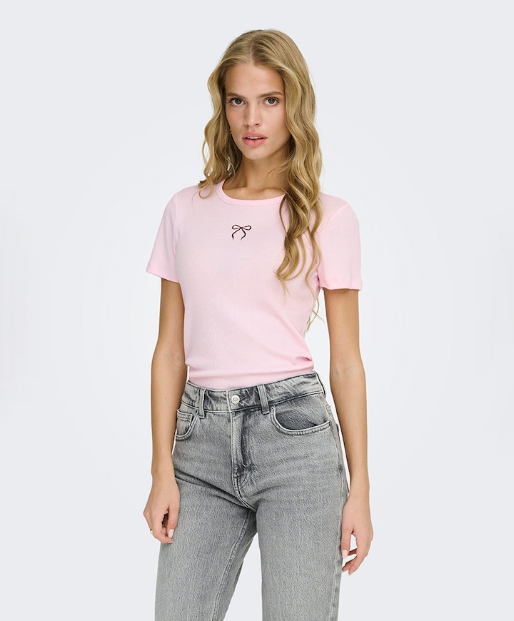 Dames T-shirt roze