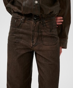 GZcellie HW wide dames jeans bruin