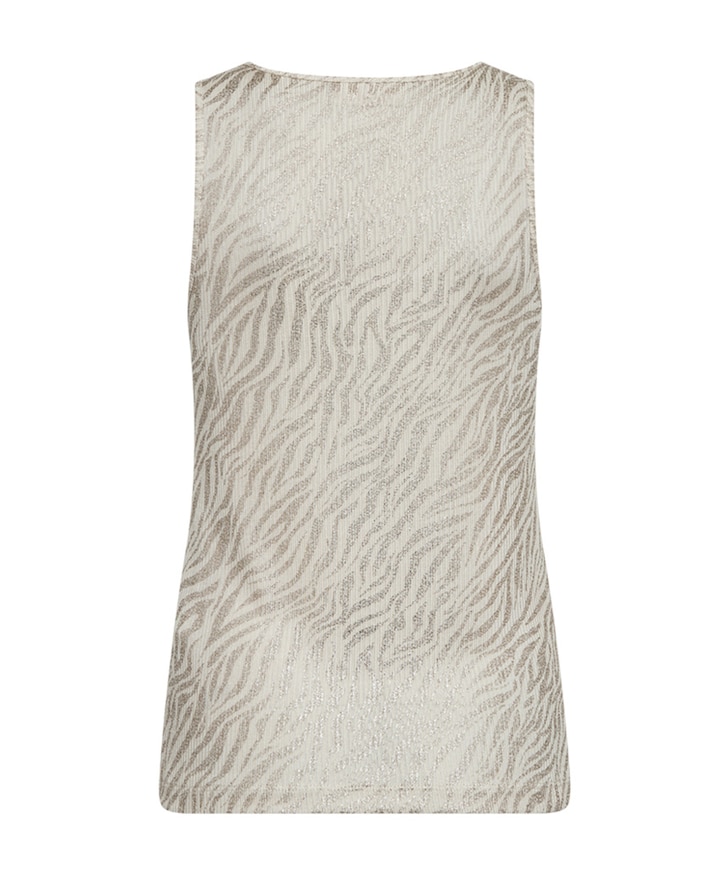 Dames top beige
