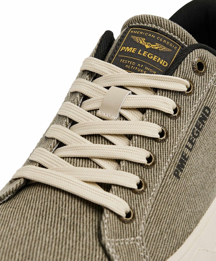 Low sneaker Crewman heren sneakers groen