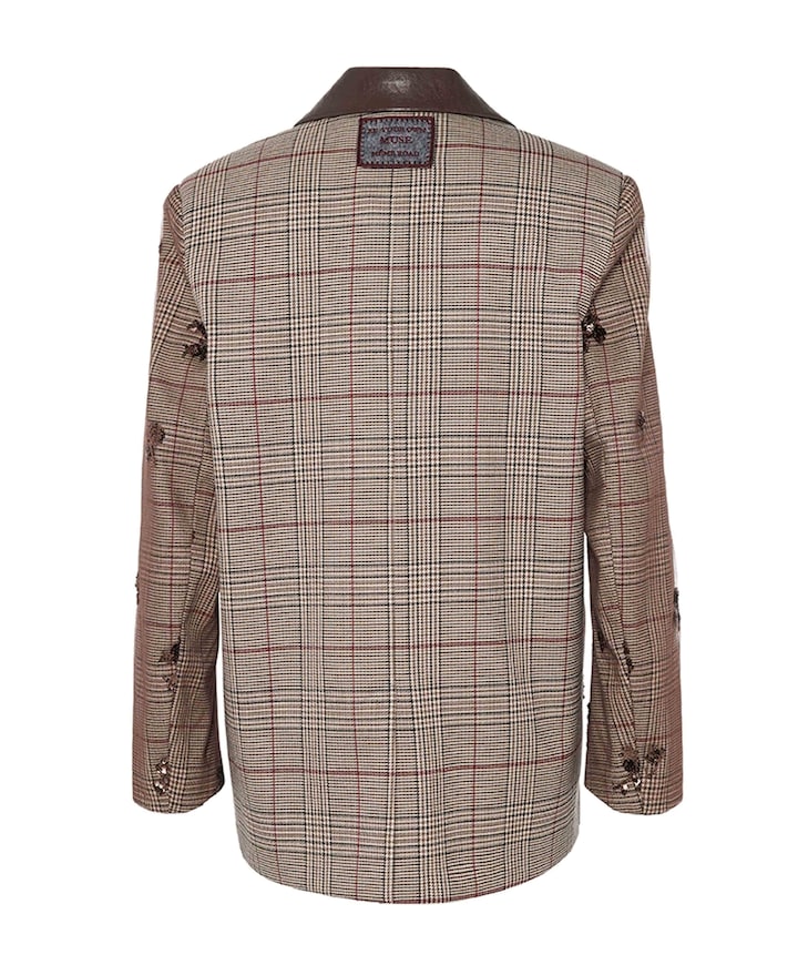 Dames blazer beige