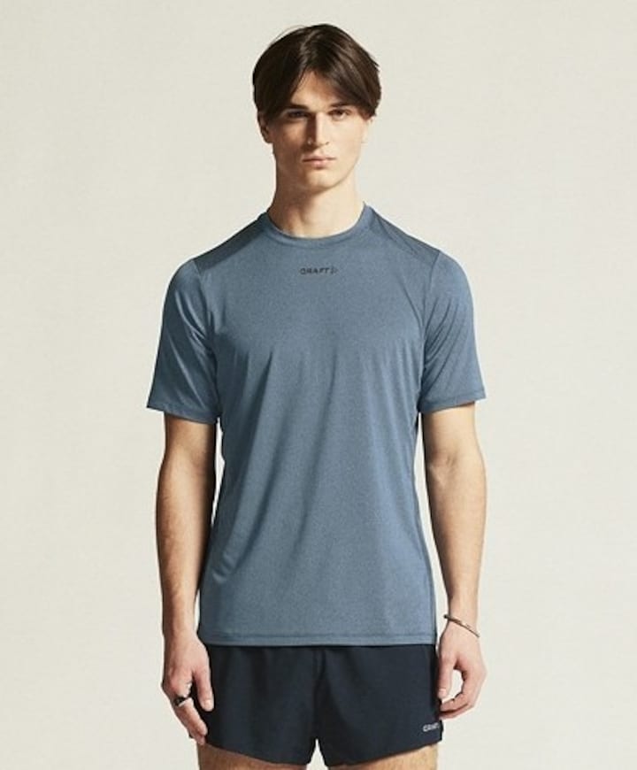 Heren t-shirt blauw
