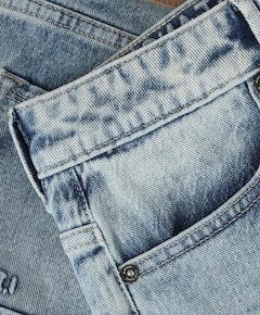 2450 Baggy Straight Blue jongens broek blauw