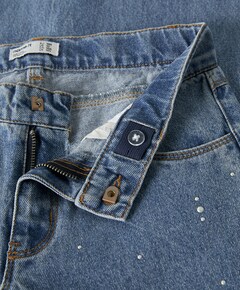 NKFROSE WIDE DECOR 4760-IM meisjes jeans blauw
