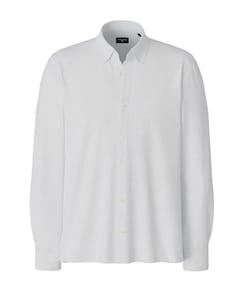 Heren overhemd lange mouw wit