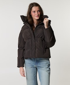 Dames jas bruin