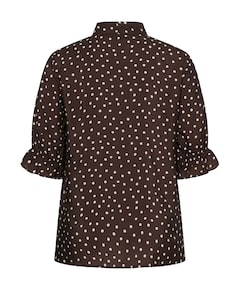Dames blouse bruin
