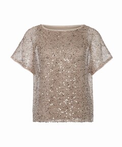 Dames top beige