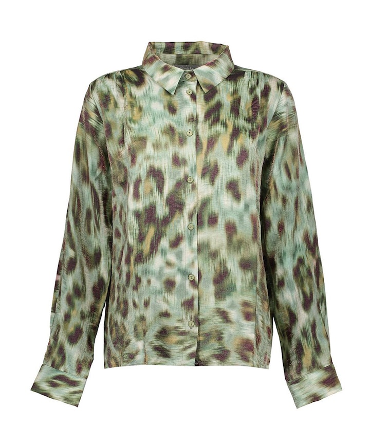 Dames blouse groen