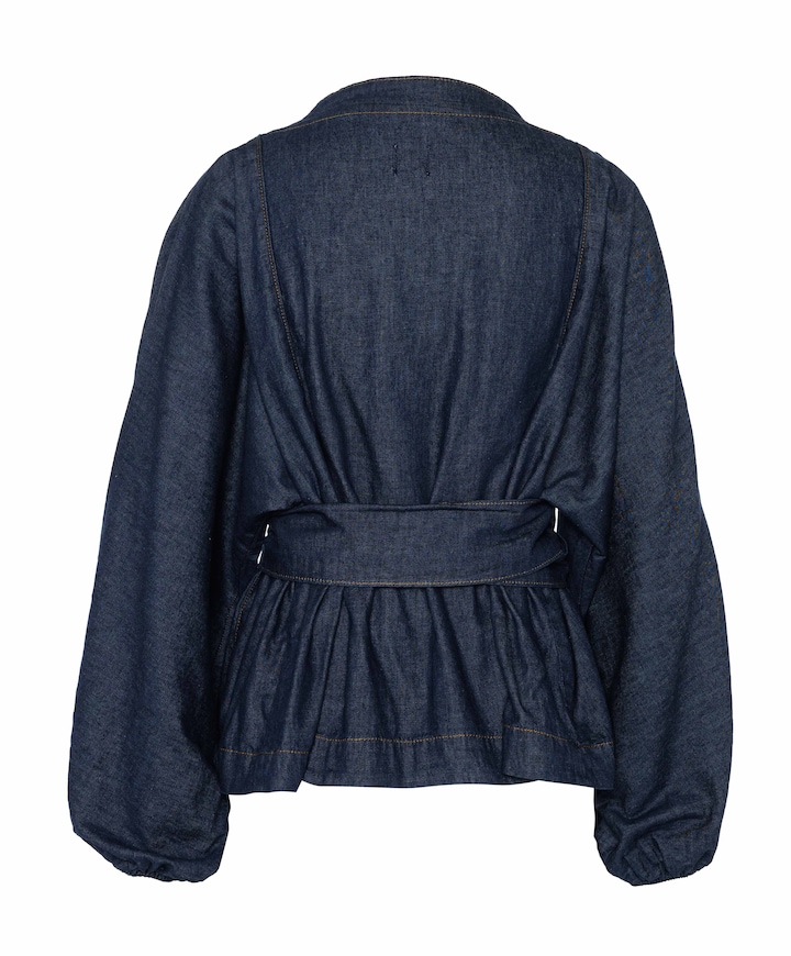 Dames blouse blauw