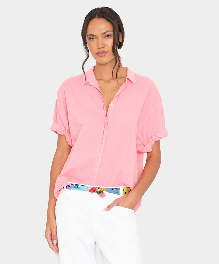 Dames blouse roze