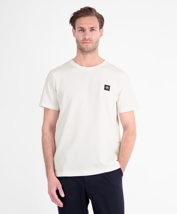 Heren T-shirt ecru