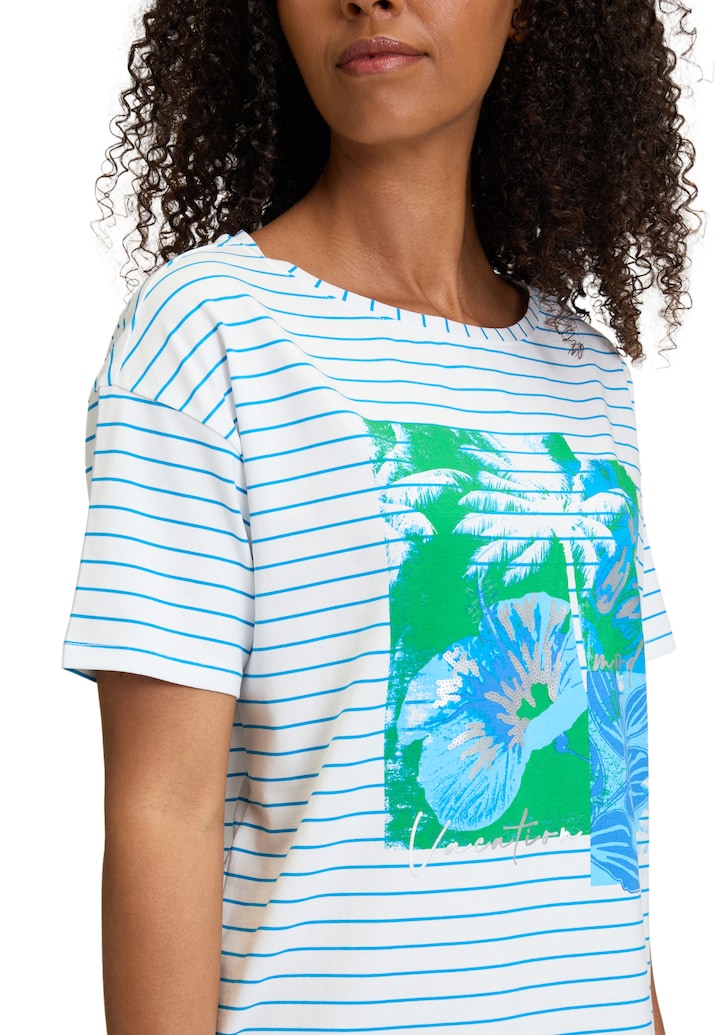 T-shirt blauw
