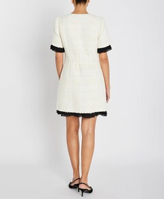 Dames jurk ecru