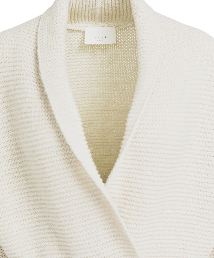 Dames vest ecru