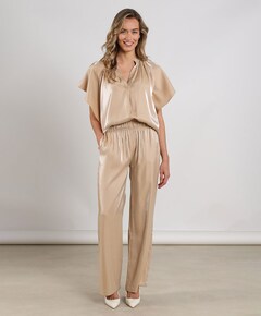 Dames top beige