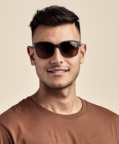 Zonnebril uniseks groen