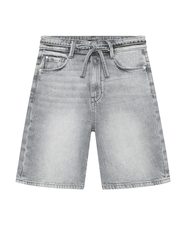 Jorts Demim meisjes korte broek grijs