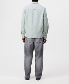 Heren overshirt groen