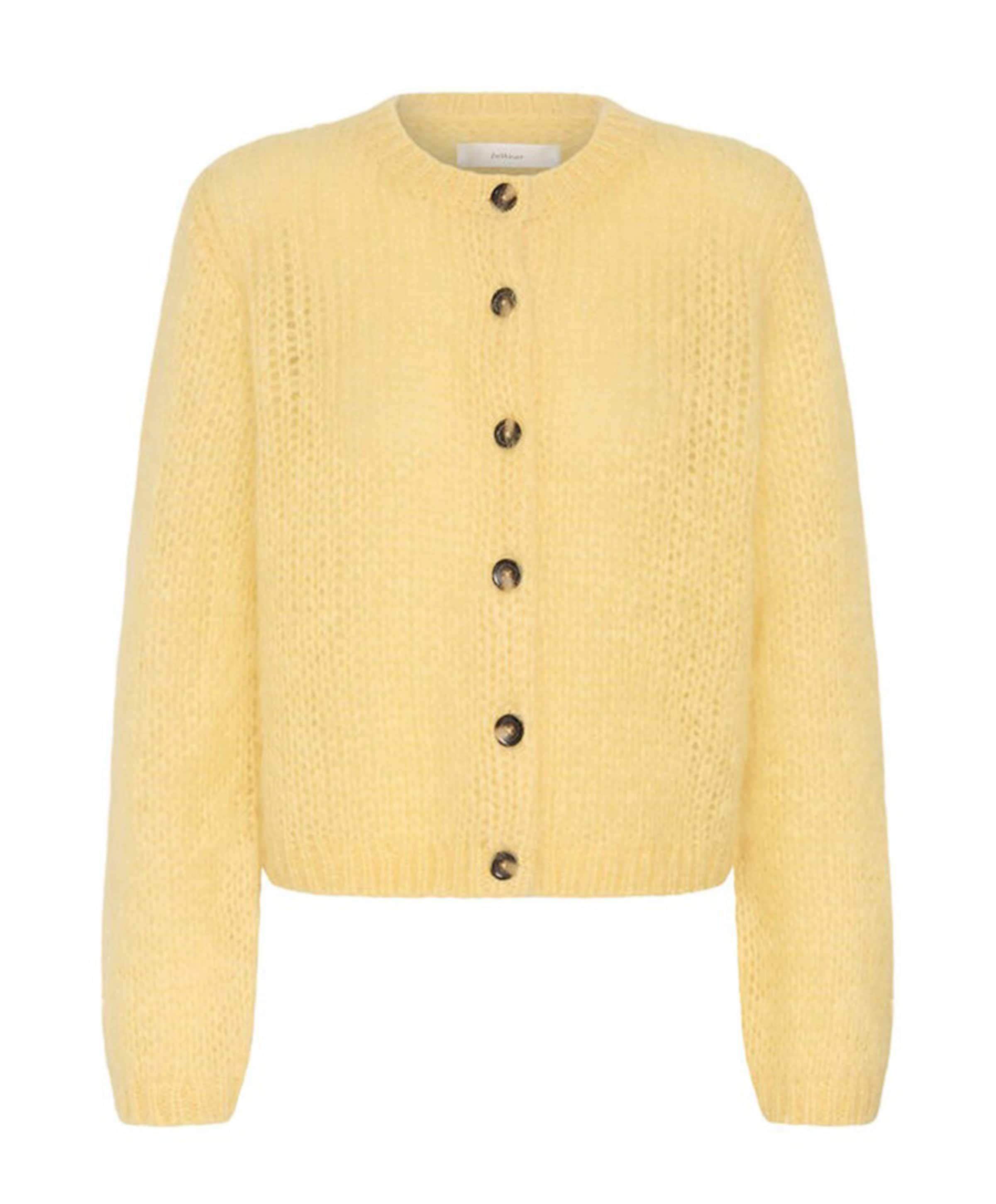 Dames vest geel