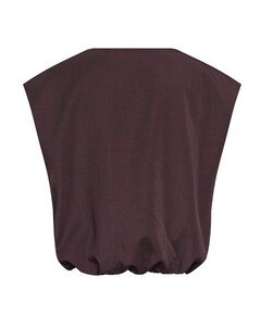Dames gilet bordeaux