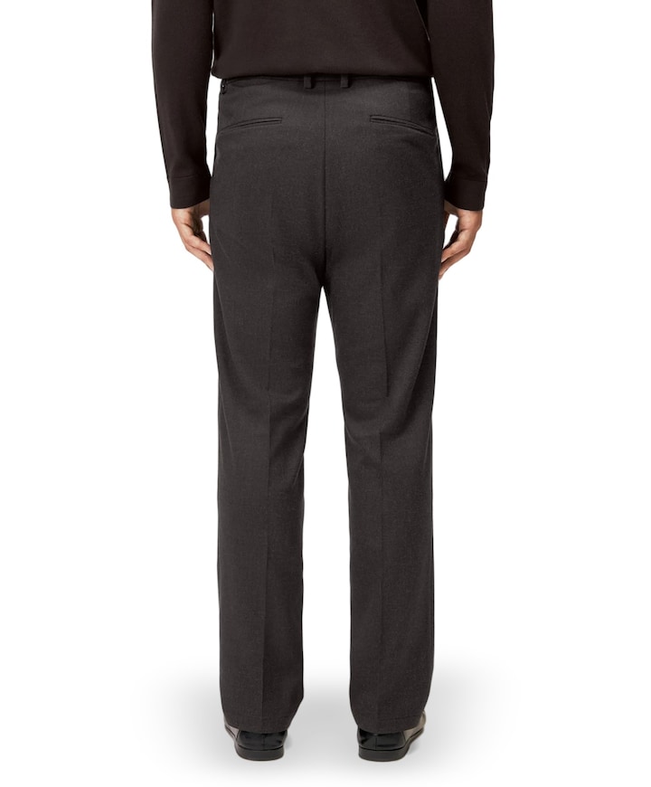 AJEND_RGLR heren pantalon bruin