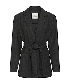Dames blazer grijs