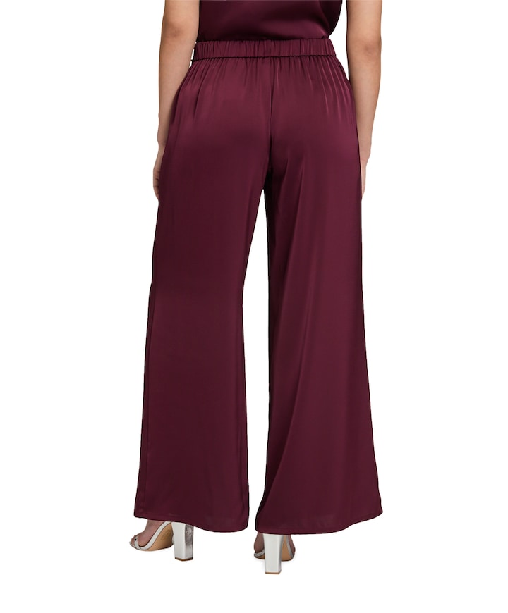 Hose dames broek bordeaux