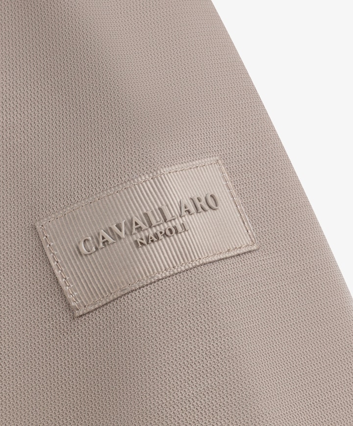 Heren overshirt beige