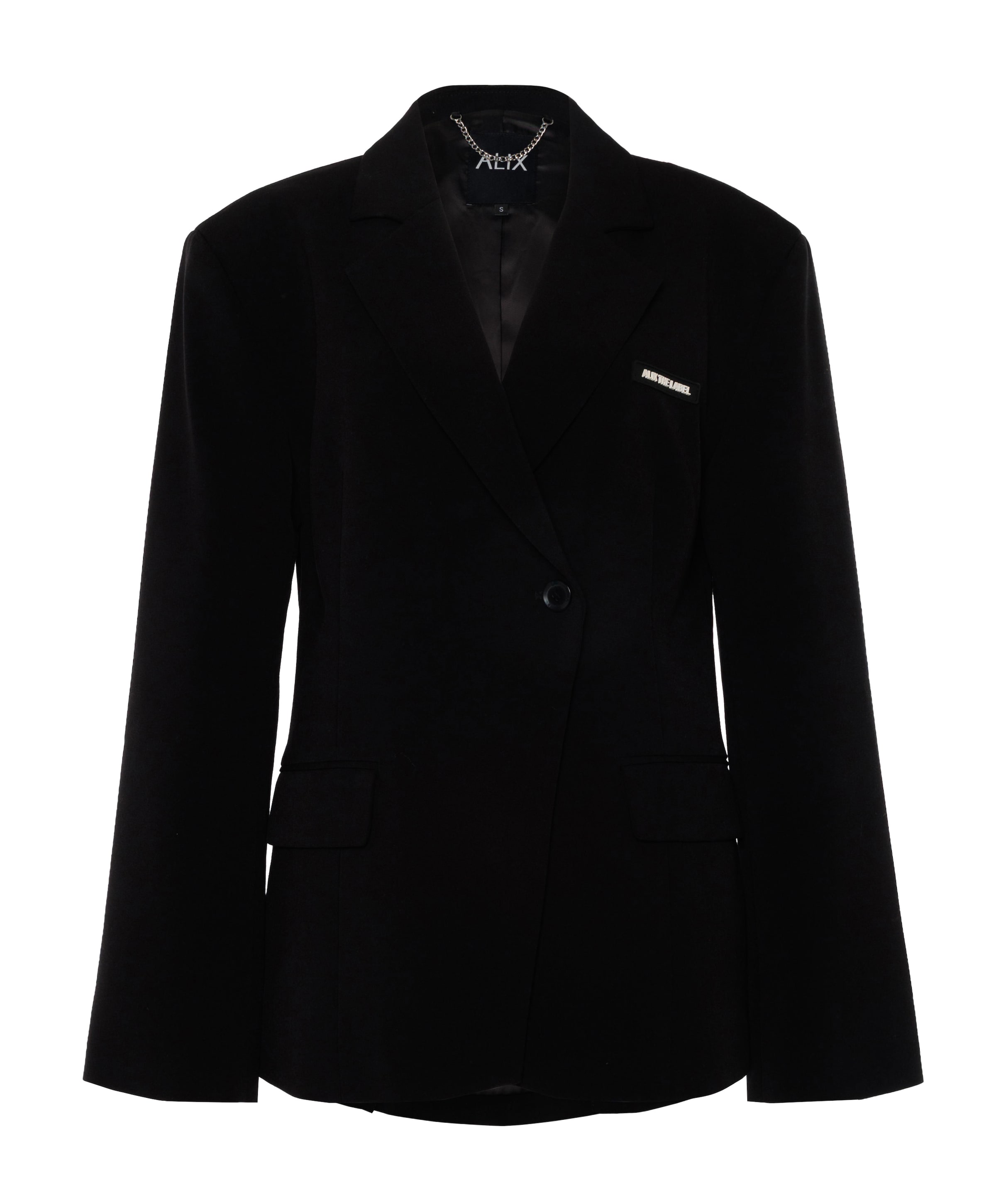 Dames blazer zwart
