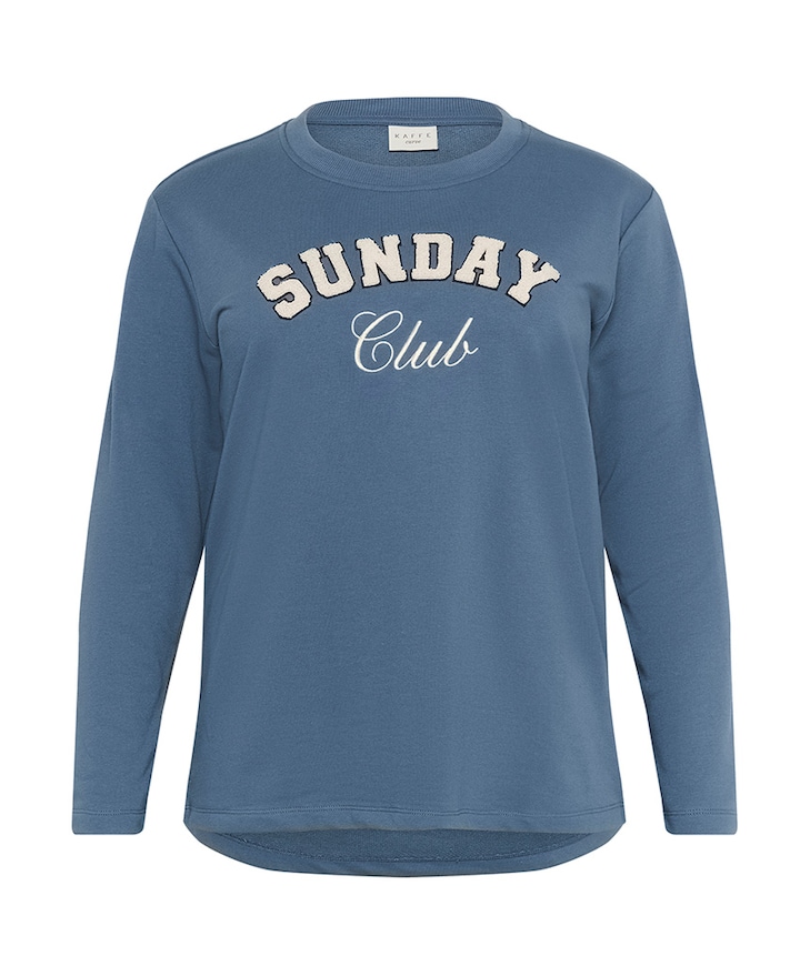 Dames sweater blauw