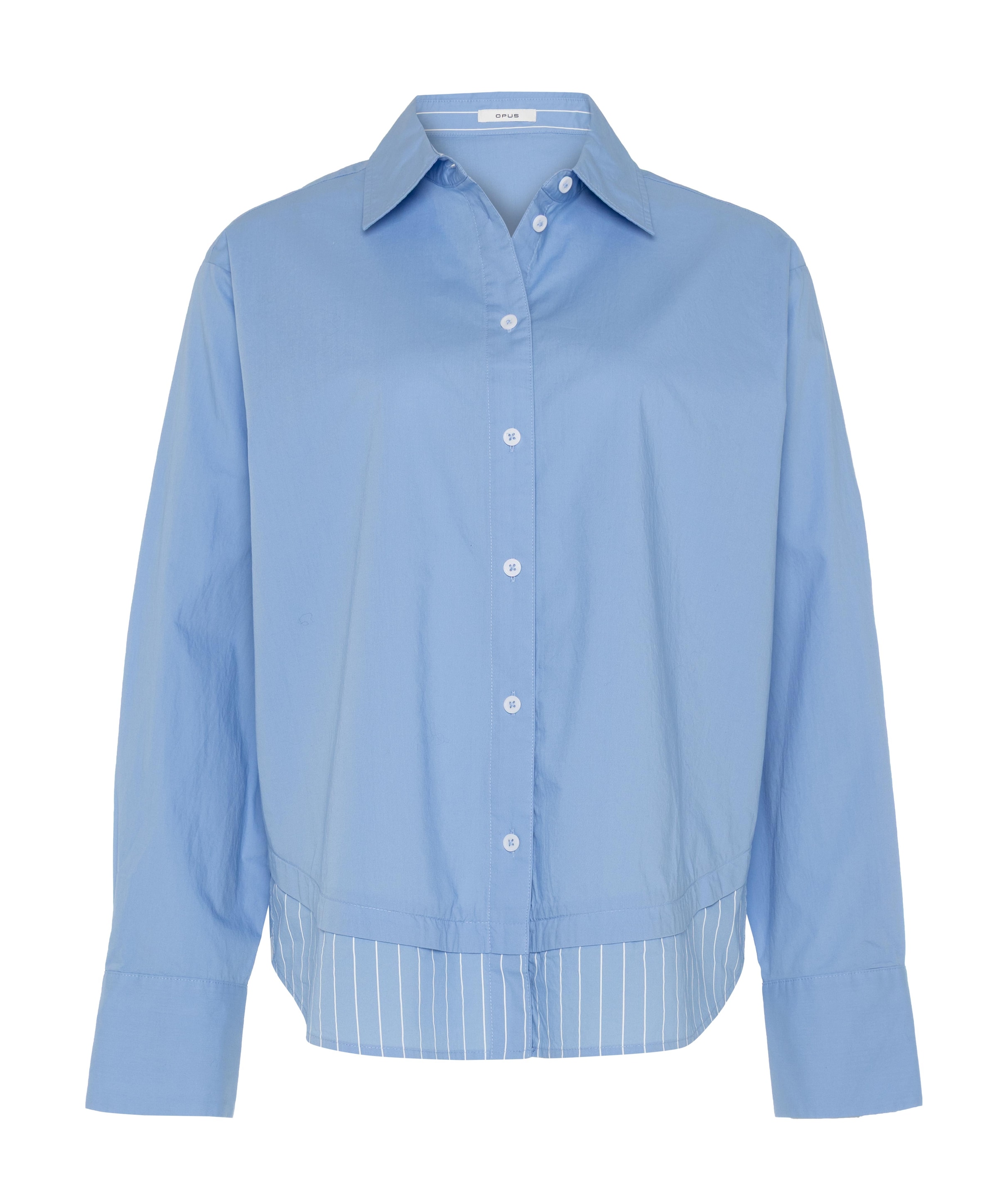Dames blouse blauw